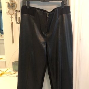 EUC JOSEPH RIBKOFF BLACK WIDE LEG PANT